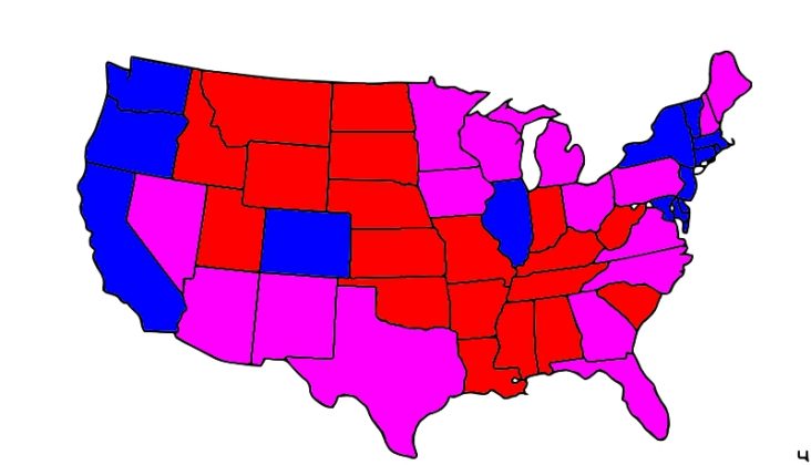 US Map With States Red Blue Purple 2020 732x420 